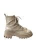 Schutz Camo Tan Gray Ivory Boots Size 6 1/2 - photo 8