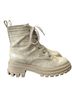 Schutz Camo Tan Gray Ivory Boots Size 6 1/2 - photo 1