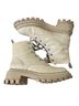 Schutz Camo Tan Gray Ivory Boots Size 6 1/2 - photo 7