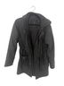 Rains 100% Polyester Solid Black Coat Size S - photo 2