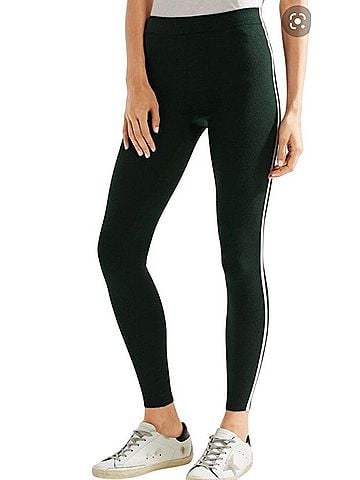 James Perse cashmere track Leggings (view 1)