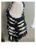 Tory Burch Animal Print Black White Tank Top Size 14 - photo 8