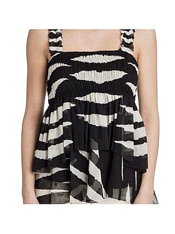Tory Burch Tory Burch Lucea Top Animal
Stripe Tank Top (view 1)