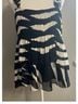 Tory Burch Animal Print Black White Tank Top Size 14 - photo 12