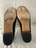 Marc Jacobs 100% Leather Black Gold Flats Size 9 - photo 9