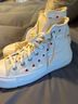 Converse Red White Sneakers Size 8 1/2 - photo 5