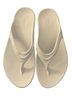 Oofos 100% Other White Sandals Size 9 1/2 - photo 1