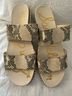 Sam Edelman 100% Leather Snake Print Tan Sandals Size 9 - photo 3