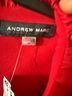 Andrew Marc Red Jumpsuit Size 10 - photo 3