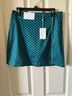 Lady Hagen Chevron-herringbone Teal Black Skort Size 4X - photo 8
