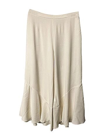 Peter Pilotto Peter Pilotto Cropped Pants in White Acetate (view 1)