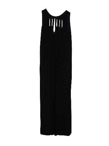 Chloé Chloe Cutout Maxi Dress in Black Silk (view 2)