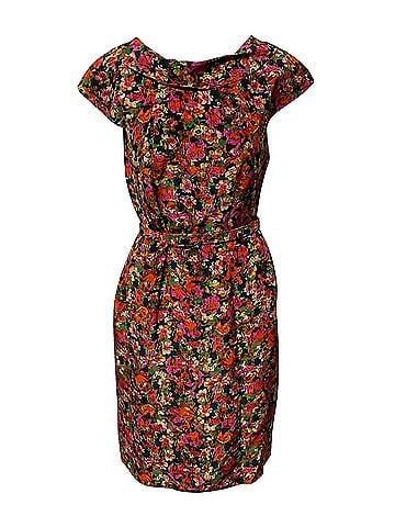 Erdem Erdem Belted Dress in Floral Print SIlk (view 1)