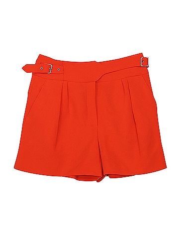Nina Ricci Nina Ricci Shorts in Orange Wool (view 1)