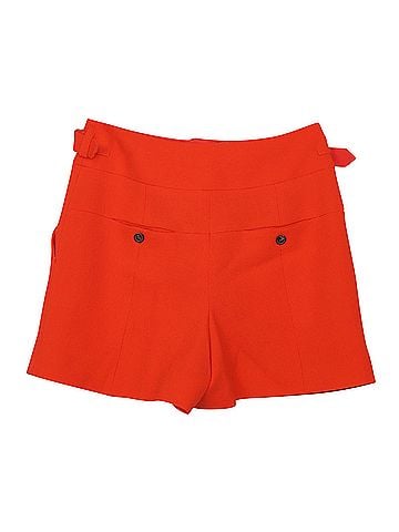 Nina Ricci Nina Ricci Shorts in Orange Wool (view 2)