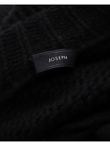Joseph Joseph Lace-Up Sweater in Black Cashmere (view 2)