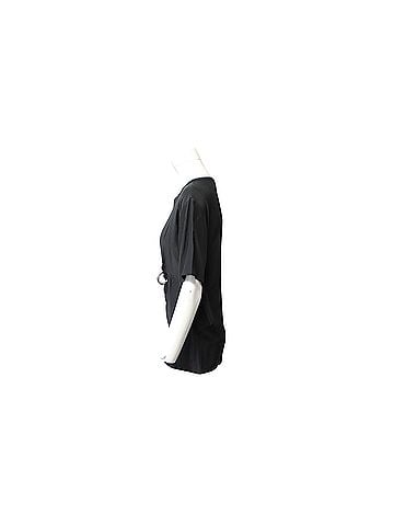 Roberto Cavalli Roberto Cavalli Buckle Detail Blouse in Black Silk (view 2)
