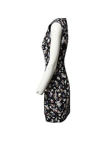 Erdem Erdem Floral Slim Fit Dress in Multicolor Cotton (view 2)