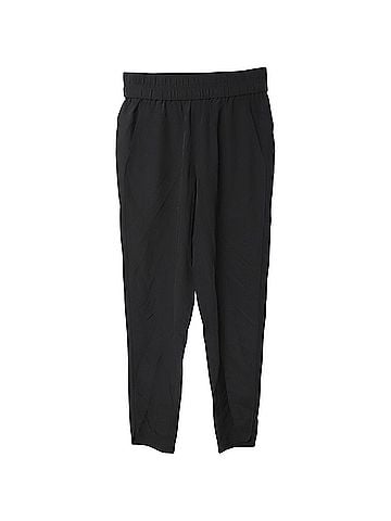 Alexander Wang Alexander Wang Straight Leg Trousers in Black Viscose (view 1)