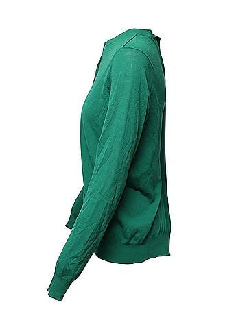 MARNI Marni Button-down Cardigan in Green Cotton (view 2)