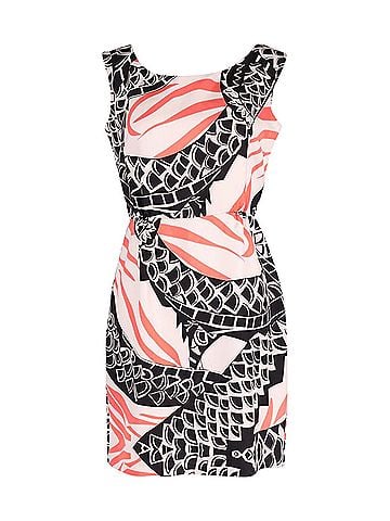 Temperley LONDON Temperley London Printed Sheath Dress in Multicolor Silk  (view 1)