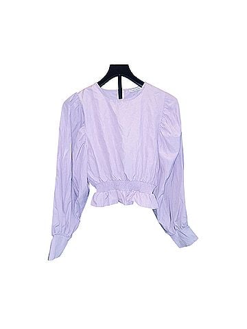 Magazine Long Sleeve Blouse (view 1)