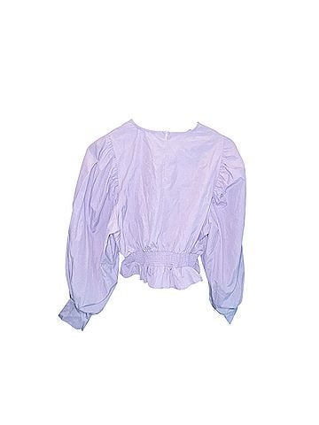 Magazine Long Sleeve Blouse (view 2)