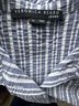 Veronica Beard Stripes Blue White Long Sleeve Button-Down Shirt Size M - photo 3