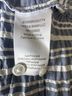 Veronica Beard Stripes Blue White Long Sleeve Button-Down Shirt Size M - photo 4