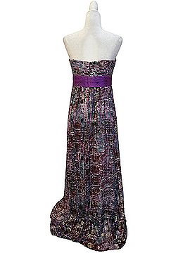 significant other lucile strapless fit & flare maxi dress Significant Other Bottle Green Lucile Strapless Gown 14 Womens