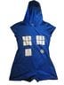 Doctor Who BBC Print Blue Romper Size 12 - photo 1
