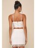 Lulus White Formal Skirt Size S - photo 3