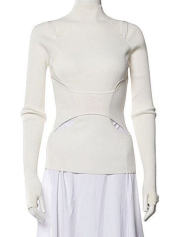 Dion Lee Interlink Skivvy Long Sleeve T-Shirt (view 2)