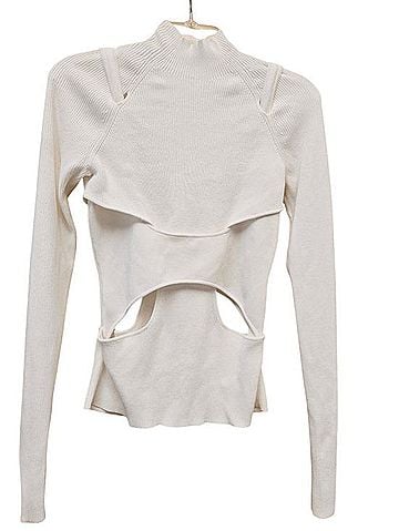 Dion Lee Interlink Skivvy Long Sleeve T-Shirt (view 1)