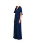 Halston Heritage 100% Polyester Solid Blue Cocktail Dress Size 2 - photo 8