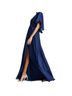 Halston Heritage 100% Polyester Solid Blue Cocktail Dress Size 2 - photo 9