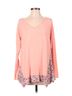 Matilda Jane Floral Pink Multi Color Long Sleeve Top Size S - photo 1