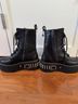 Maje 100% Calf Leather Black Boots Size 7 - photo 5