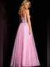 Jovani 100% Polyester Pink Active Dress Size 4 - photo 3