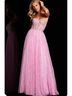 Jovani 100% Polyester Pink Active Dress Size 4 - photo 4