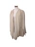 Chico's Color Block Marled Solid Tan Ivory Jacket Size XL - photo 6