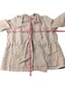 Chico's Color Block Marled Solid Tan Ivory Jacket Size XL - photo 7