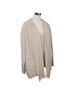 Chico's Color Block Marled Solid Tan Ivory Jacket Size XL - photo 13