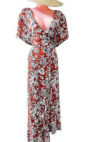 Roolee     Sunset Blooms & Desert Daydreams storybook romance maxi Casual Dress (view 2)