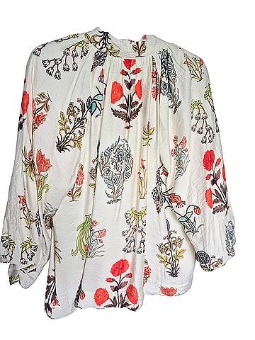 Umgee 3/4 Sleeve Blouse (view 2)