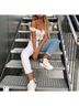 PacSun Black White Blue Jeans Size M - photo 6
