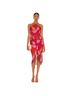 Elliatt 100% Polyester Floral Pink Cocktail Dress Size M - photo 1