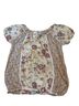 Maurices Floral Multi Color Short Sleeve Blouse Size S - photo 1