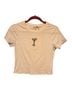 pretty garbage White Short Sleeve Blouse Size M - photo 1
