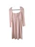 BHLDN 100% Polyester Pink Cocktail Dress Size 4 - photo 2
